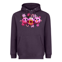 Plum pink christmas Heavyweight Hoodie - CowGirlArtShop