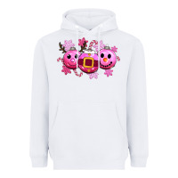 White pink christmas Heavyweight Hoodie - CowGirlArtShop