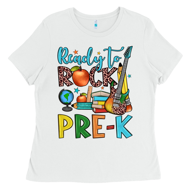 Ready To Rock Pre K Ladies Tee by JahusDesignShop | Teevron