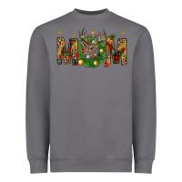 Storm Western Mom With Reindeer Heavyweight Sweatshirt - BundleAndBundleShop