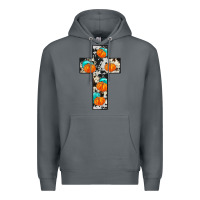 Rock pumpkin cross Premium Hoodie - JahusDesignShop