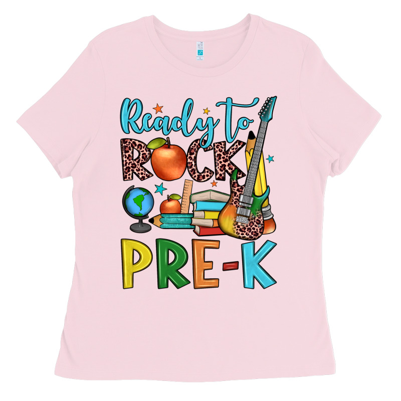 Ready To Rock Pre K Ladies Tee by JahusDesignShop | Teevron