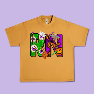 Halloween Rn Urban Heavy Tee Designed By Nancycooperartshop