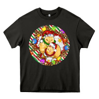 Asphalt Christmas chick Heavy Core Tee - Artiststas