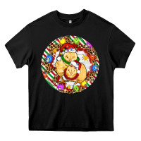 Black Christmas chick Heavy Core Tee - Artiststas