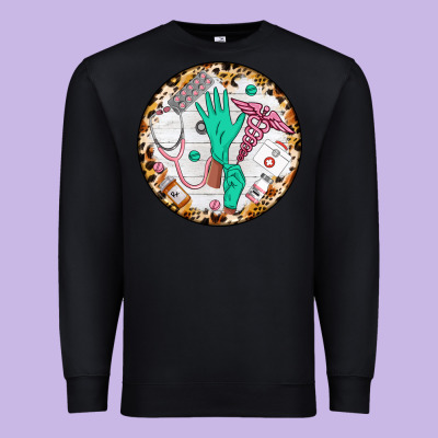 Nurse Coaster Premium Sweatshirt Designed By Cowgirlartshop