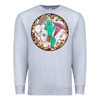 Heather Grey nurse coaster Premium Sweatshirt - CowGirlArtShop