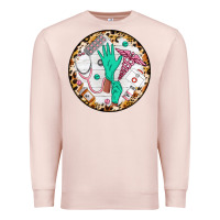 Pale Pink nurse coaster Premium Sweatshirt - CowGirlArtShop