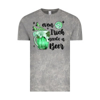 Cloud Rock even ırısh needs a beer Vintage Tee - MaliasSmallBusiness