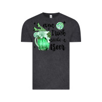 Vintage Black even ırısh needs a beer Vintage Tee - MaliasSmallBusiness