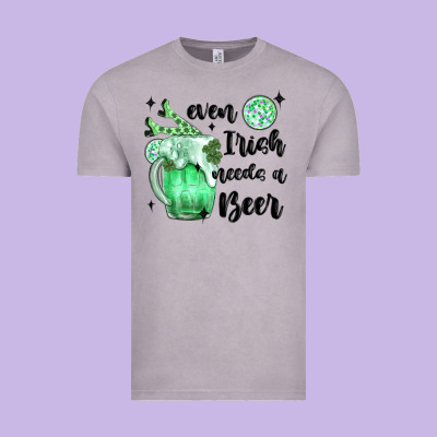 Even ırısh Needs A Beer Vintage Tee Designed By Maliassmallbusiness