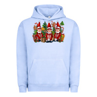 Pigment Grape Ice Christmas Elfs Urban Hoodie - FaDigitalArtStudio