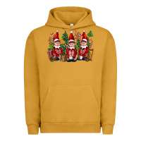 Pigment Peanut Butter Christmas Elfs Urban Hoodie - FaDigitalArtStudio