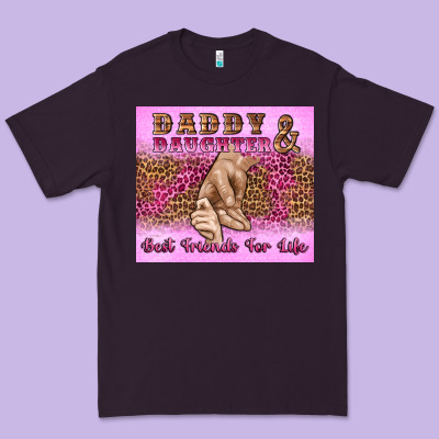 Daddy And Daughter Best Friends For Life Premium Tee Designed By Artiststas