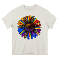 Cream pride sunflower Heavy Core Tee - JahusDesignShop