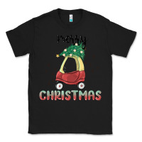 Black merry christmas kids car Classic Tee - MaliasSmallBusiness