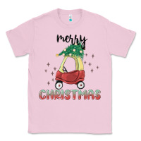 Bubblegum Pink merry christmas kids car Classic Tee - MaliasSmallBusiness