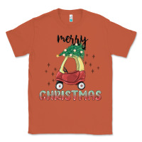 Copper merry christmas kids car Classic Tee - MaliasSmallBusiness