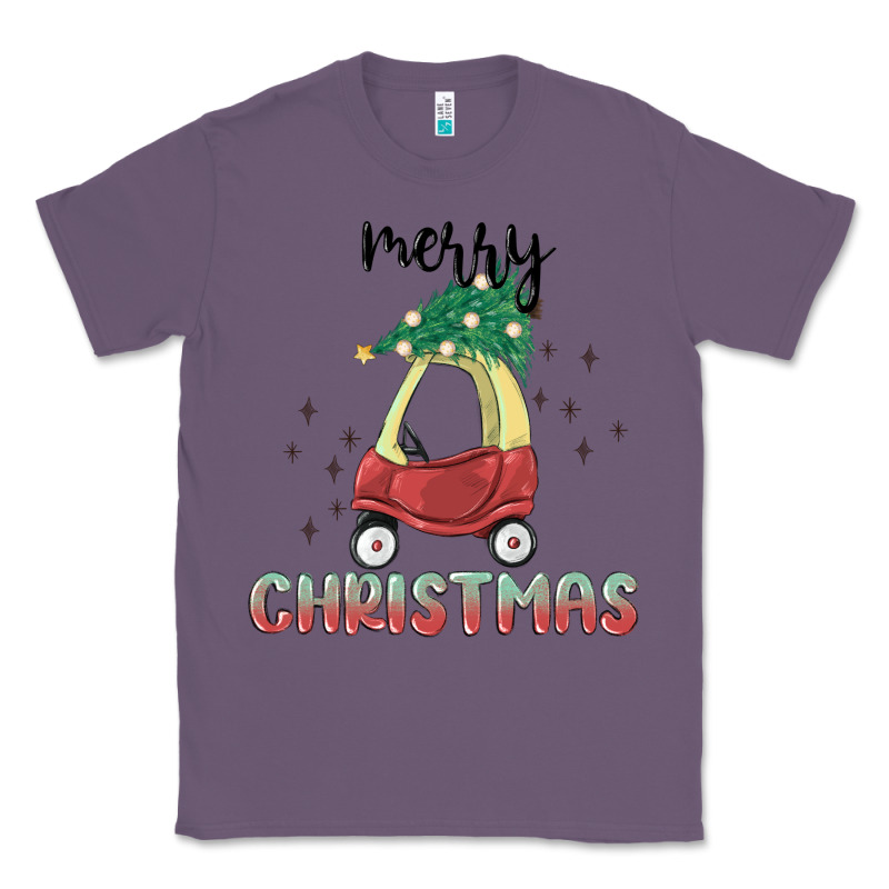 Merry Christmas Kids Car Classic Tee by MaliasSmallBusiness | Teevron