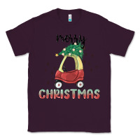 Plum merry christmas kids car Classic Tee - MaliasSmallBusiness
