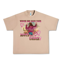 Burro whose bed have youre boots been under Urban Heavy Tee - NancyCooperArtShop