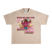 French Oak whose bed have youre boots been under Urban Heavy Tee - NancyCooperArtShop
