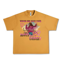 Peanut Butter whose bed have youre boots been under Urban Heavy Tee - NancyCooperArtShop