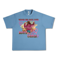 Pebble Blue whose bed have youre boots been under Urban Heavy Tee - NancyCooperArtShop