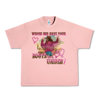 Salmon whose bed have youre boots been under Urban Heavy Tee - NancyCooperArtShop