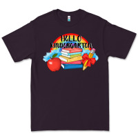 Plum back to school hello kindergarten 3200x2400 Premium Tee - AdoDesignShop