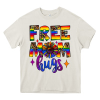 Cream free mom hugs Heavy Core Tee - JahusDesignShop