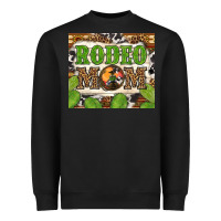 Black Western Rodeo Mom Tumbler Heavyweight Sweatshirt - BundleAndBundleShop