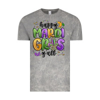 Cloud Rock happy mardi gras y'all Vintage Tee - MaliasSmallBusiness