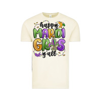 Vintage Arctic happy mardi gras y'all Vintage Tee - MaliasSmallBusiness