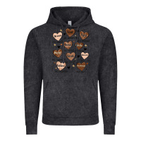 Vintage Black black history month hearts Vintage Hoodie - MaliasSmallBusiness