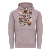 Vintage Zinc black history month hearts Vintage Hoodie - MaliasSmallBusiness