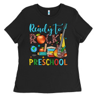 Black ready to rock preschool Ladies Tee - JahusDesignShop