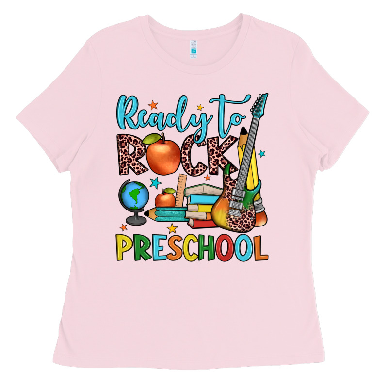 Ready To Rock Preschool Ladies Tee by JahusDesignShop | Teevron