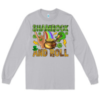 Moon Dust Shamrock and roll Long Sleeve Tee - BundleAndBundleShop