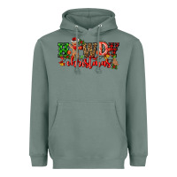 Sage howdy christmas gingerman bread with cowboy Heavyweight Hoodie - CowGirlArtShop