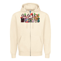 Sandshell Dia De Los Muertos Zipper Hoodie - texasbilliewilder