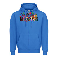 True Royal Dia De Los Muertos Zipper Hoodie - texasbilliewilder