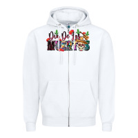 White Dia De Los Muertos Zipper Hoodie - texasbilliewilder