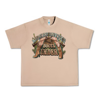 Burro whose bed have your boots under cowboy western Urban Heavy Tee - NancyCooperArtShop