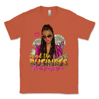 Copper mind the business that pays you afro woman Classic Tee - NancyCooperArtShop