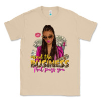 Mushroom mind the business that pays you afro woman Classic Tee - NancyCooperArtShop
