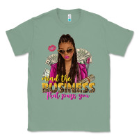 Sage mind the business that pays you afro woman Classic Tee - NancyCooperArtShop