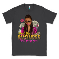 Smoke mind the business that pays you afro woman Classic Tee - NancyCooperArtShop