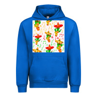 Cobalt mexico seamless pattern Urban Hoodie - FaDigitalArtStudio