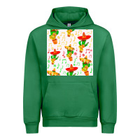 Emerald mexico seamless pattern Urban Hoodie - FaDigitalArtStudio